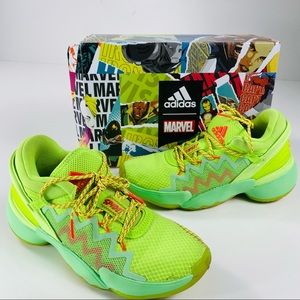 Adidas D.O.N. Issue #2 Marvel Spidey Youth Size 6 - EXCELLENT condition